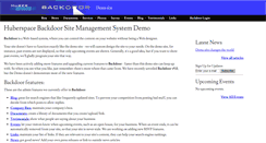 Desktop Screenshot of demo.huberspace.net