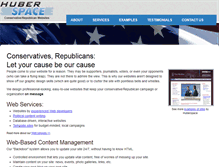 Tablet Screenshot of conservative.huberspace.net